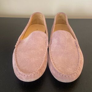 M. Gemi The Felize light lavender suede loafer moccasin size 9.5/10 US